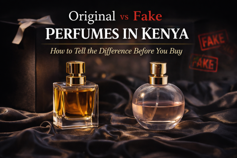 Original vs Fake Perfumes in Kenya: How to Tell the Difference Before You Buy